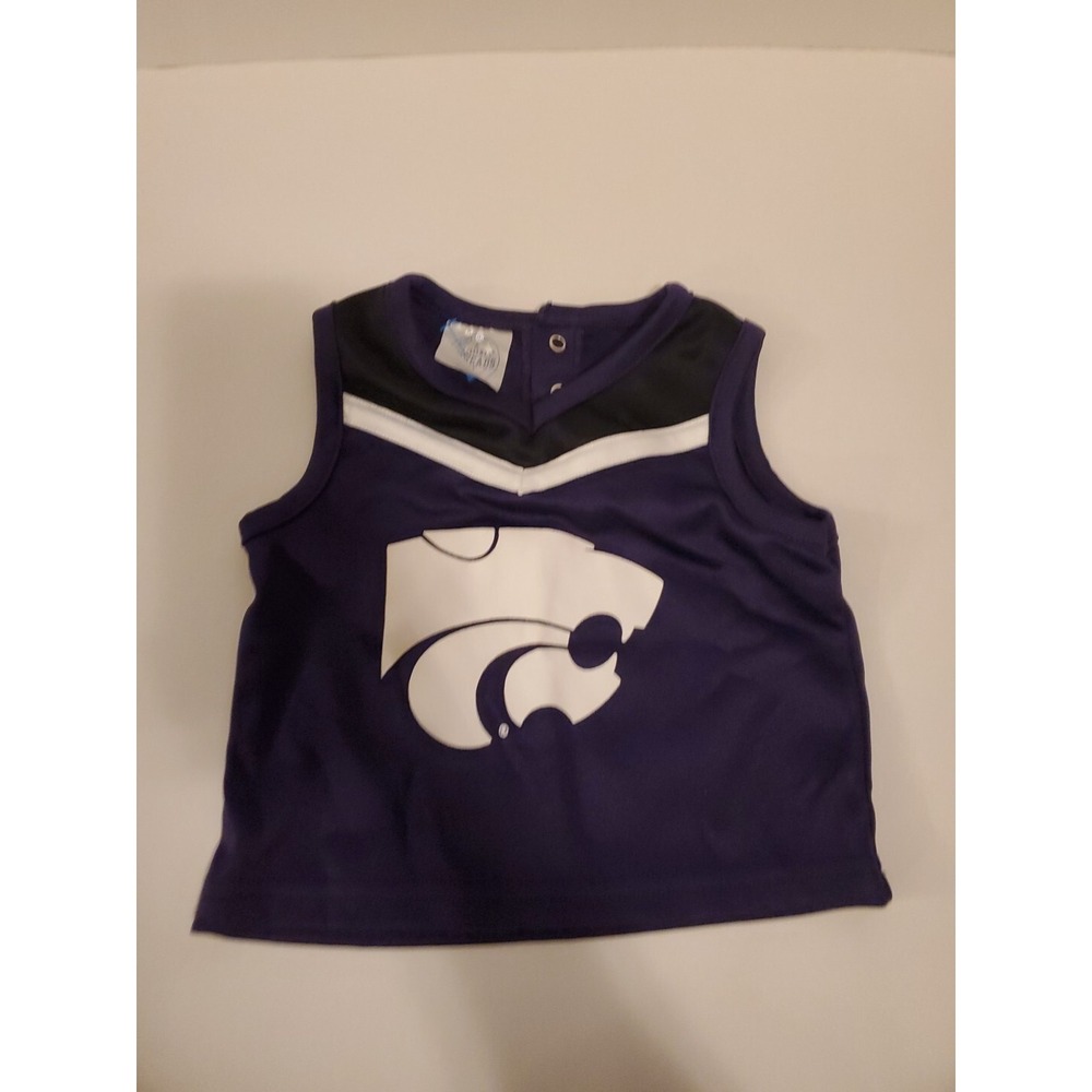 Kansas State Wildcats Collegiate Rivalry Threads Baby Girls Purple 18‎ Mo Jersey